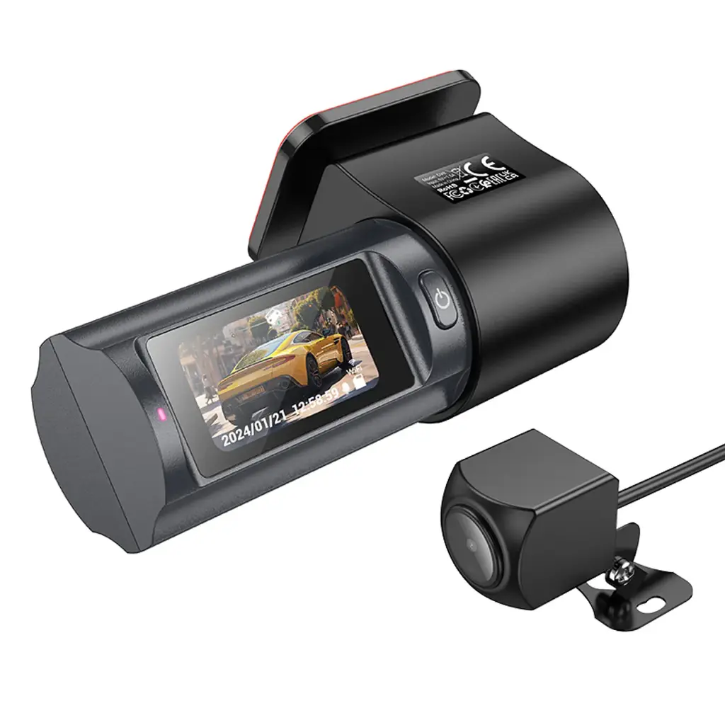 Camara Auto Hoco DV8 2K dos cameras3.webp