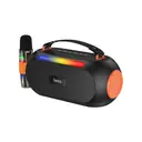 [AV-HOC-DS64-30W-BLK] Parlante Karaoke Hoco DS64 Cool 30W BT 5.3 RGB Batería 3600mAh
