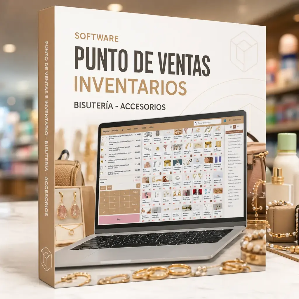 [LIC-TUY-SOFT-0003] Bisuterías - Accesorios| Software Punto de Ventas POS e Inventario | Ranmy