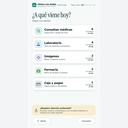 Tótem para elegir el servicio y sacar número