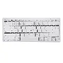 Teclado Bluetooth Tecmaster Silver Inalámbrico Multidispositivo