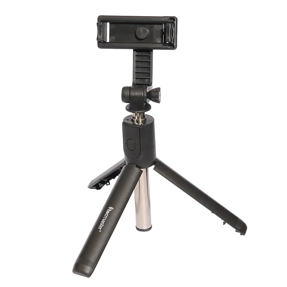 [CA-TEC-200558-3IN1-BLK] Selfie Stick Tecmaster Bluetooth Trípode Control Remoto 3 en 1