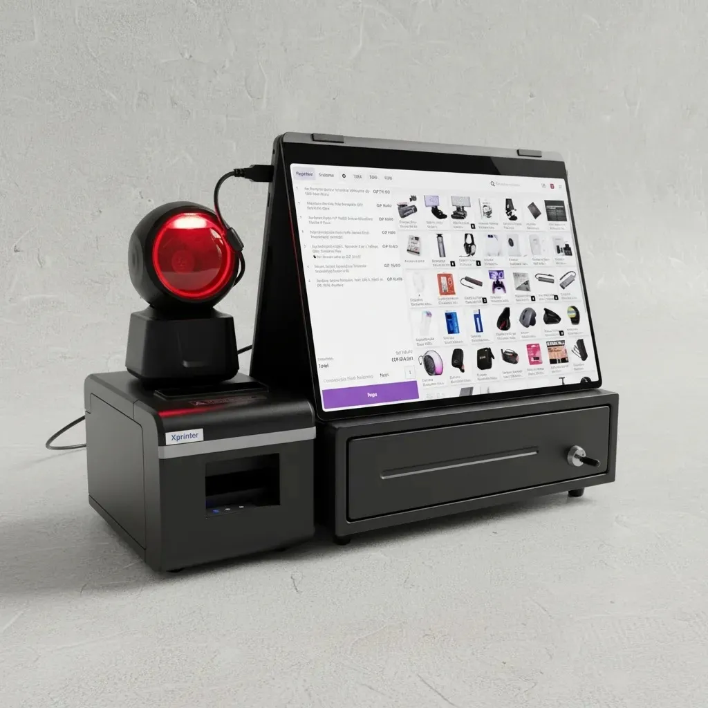 [REF1] Set Punto De Venta E Inventario | Pc, Impresora, Lector, Gaveta Dinero, Papel Térmico | Licencia De Por Vida.