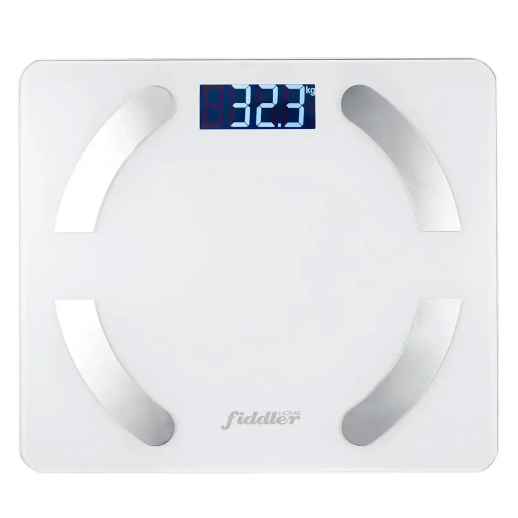 [HO-FID-FHDBI-APP-WHT] Balanza Inteligente Fiddler FD-FHBDI FD FHDBI App Bluetooth Blanca