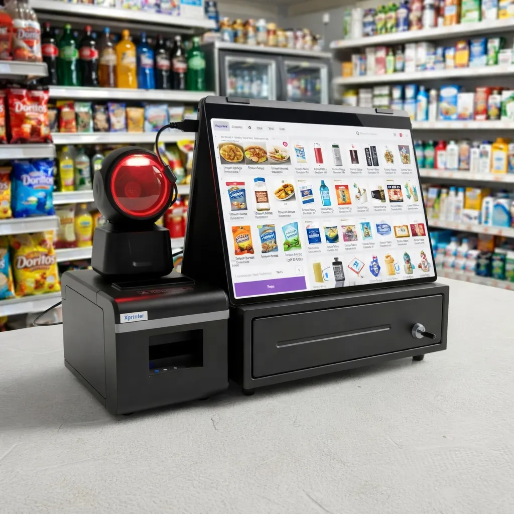 Set Punto De Venta E Inventario | Pc, Impresora, Lector, Gaveta Dinero, Papel Térmico | Licencia De Por Vida.