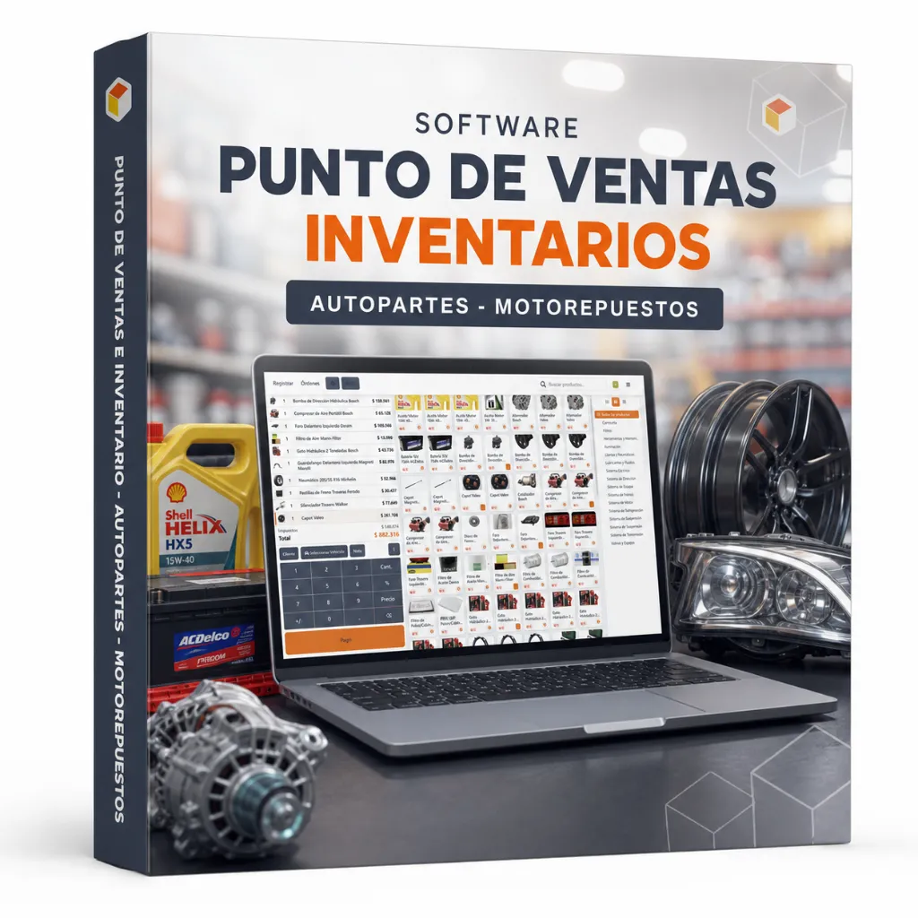 [LIC-TUY-SOFT-0008] Autopartes - Moto Respuestos | Software Punto de Ventas POS e Inventario | Ranmy