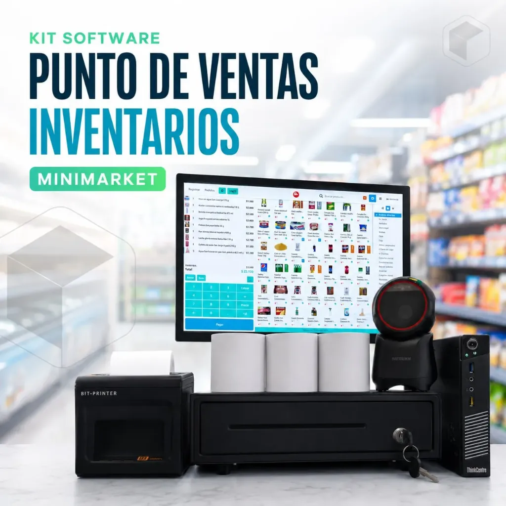 Set Minimarket Punto De Venta e Inventario
