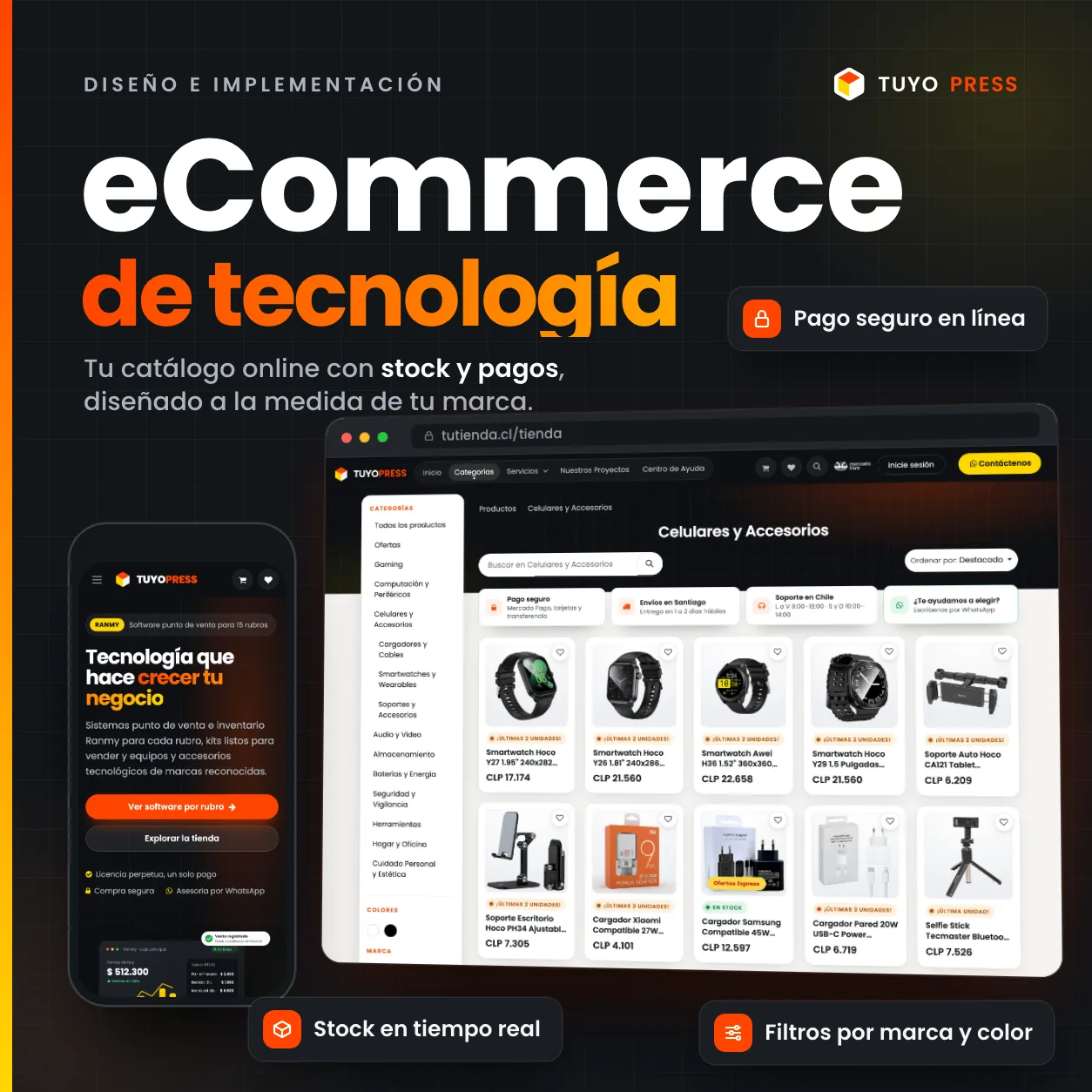 eCommerce de Tecnología | Diseño e Implementación de Tienda Online para tu Negocio